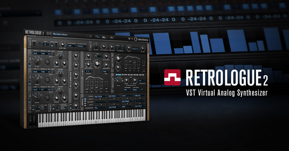 First virtual analog synthesizer software